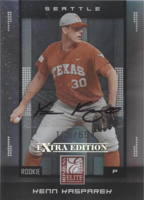 2008 Donruss Elite Extra Edition - Kenn Kasparek #178 - 1 of 1
