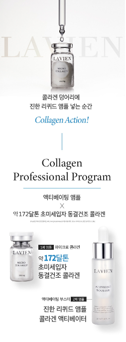 ぷ*ん様 LAVIEN COLLAGEN PROFESSIONAL PROGRA Collagen Professional Program Vial 1ea (Booster Not Included