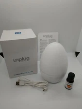 Unplug Meditation Essential Oil Diffuser - Aromatherapy FabFitFun with Happy oil