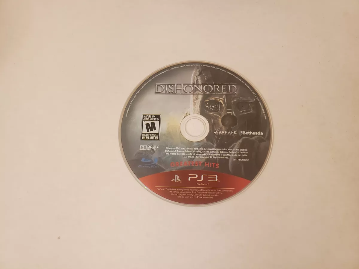 Dishonored Greatest Hits Playstation 3 Ps3 eBay