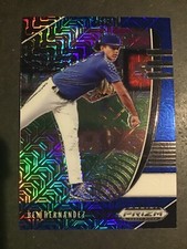 2020 Prizm Draft Baseball Ben Hernandez Blue Mojo Parallel Kansas City Royals 