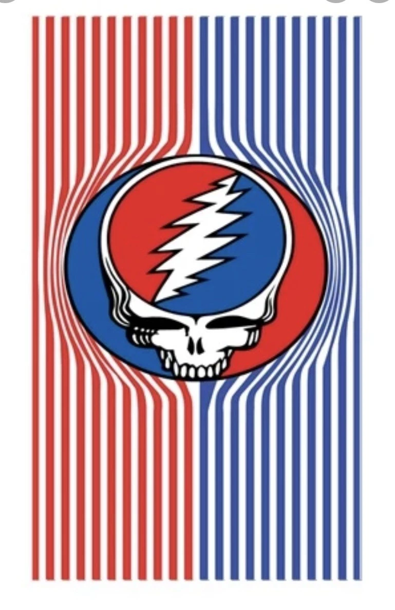 Grateful Dead Towel Steal Your Face Pool Towel Grateful Dead