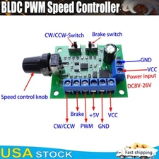 BLDC PWM Motor Speed Controller DC Motor Speed Regulator High-Frequency 20kHz FY