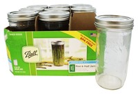 Ball - Wide Mouth 24 Oz. Pint And Half Mason Jars - 9 Count on sale Ball - Wide Mouth 24 Oz. Pint And Half Mason Jars - 9 Count on sale