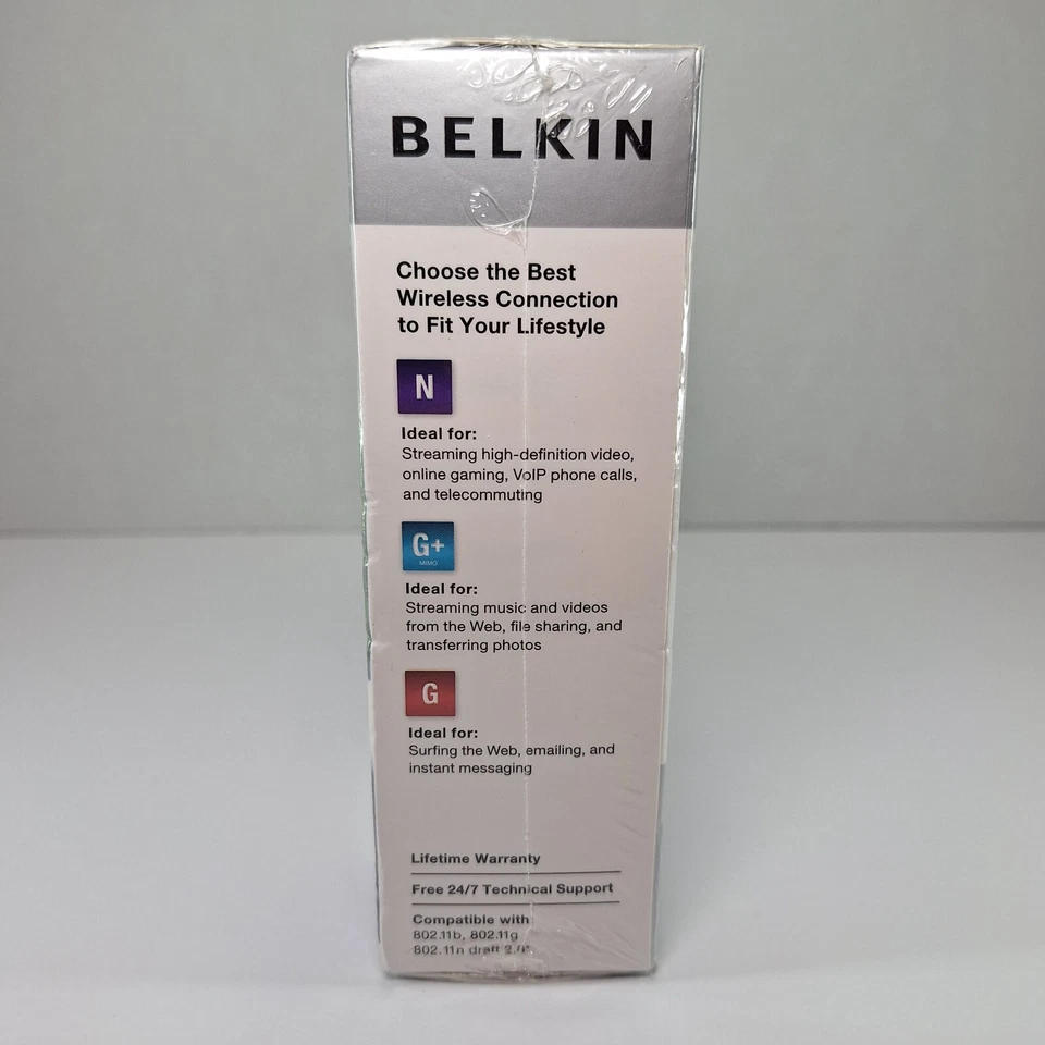 Belkin N Wireless USB Network Adapter Enhanced Speed & Coverage F5D8053 - Image 3 of 4