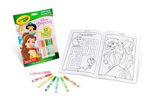 Crayola Disney Princess Coloring and Activity Book, 32 pages