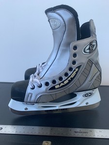 Easton Z Air Comp SE Hockey Skates SR 8.5D 2003 Rare Vintage Made In