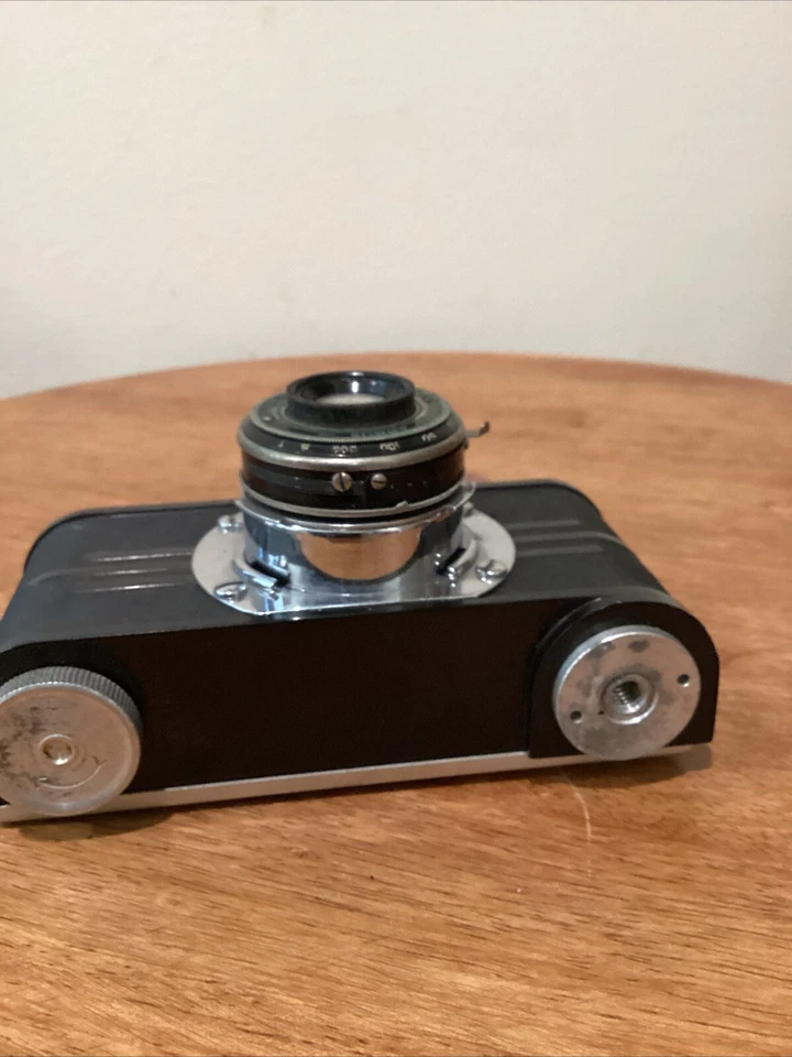 Antique Camera ARGUS Lens IRC f4.5 Anastigmat with Original Leather Case C 1940 - Image 4 of 4