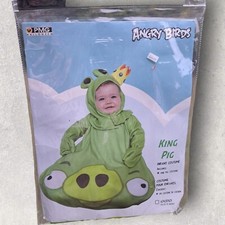Angry Birds King Pig Halloween Costume Baby Infant 0-9 months NEW First Holiday