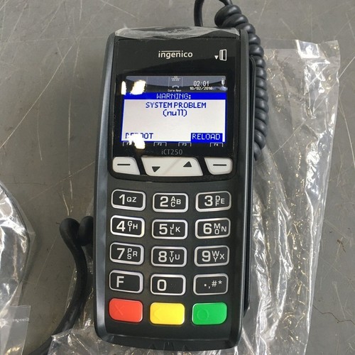 Ingenico iCT250 Credit Card Terminal – Worldpay EMV NFC Payment Machine - Picture 9 of 9