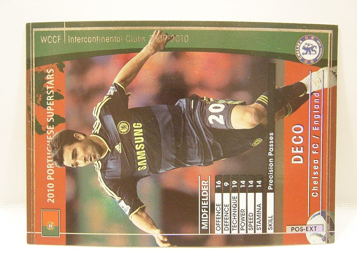 Panini WCCF 2009-10 POS Deco 1977 Portugal No.20 Chelsea FC