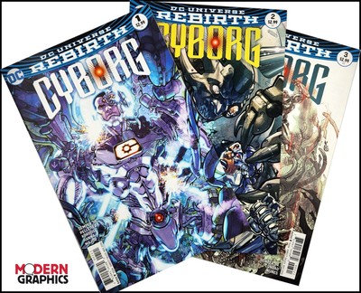US-Comicpack DC Rebirth Cyborg #1 #2 #3 | DC | 2016 | english | SPK