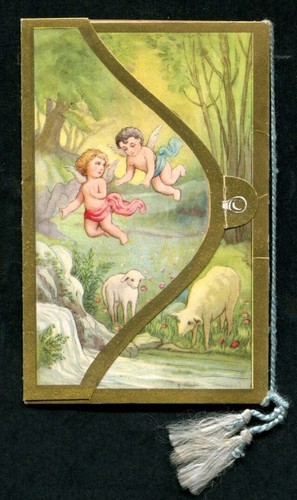 KALENDER 1943 IDYLLE IN ARKADIEN BEUTELFORMAT - SEHR GUTER GOLDBODEN !!! - Bild 3 von 10