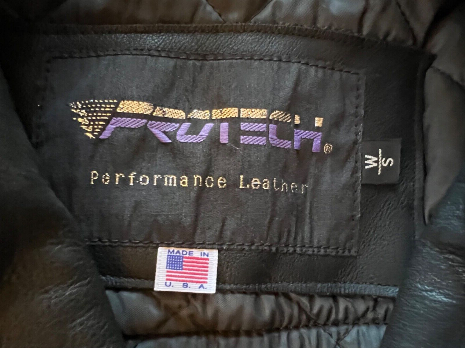 PROTECH LEATHER THINSULATE MOTORCYCLE Jacket WITH… - image 2