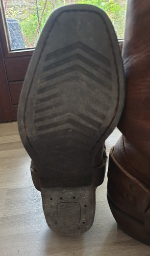 Motorradstiefel Motoline Leder Gr. 36 Absatz - Bild 7 von 8