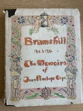 Bramshill: Being the Memoirs of Joan Penelope Cope. Hardback. 1938. Constable..