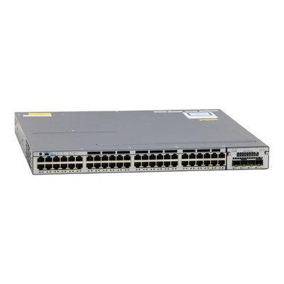 Cisco WS-C3750X-48PF-S 48-Port 1GbE RJ-45 PoE+ 2x 10GbE SFP+ Switch without PSU