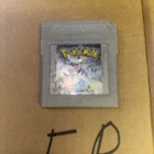 Pokemon Silver Version Nintendo Game Boy Cartridge Damaged Sticker