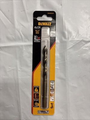 (DWAMDCE24) DeWalt Elite Series Cobalt Alloy Steel Drill Bit 3/8 In. Sealed/New