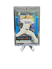 2025 Topps Museum Collection Rookie Yoshinobu Yamamoto /25