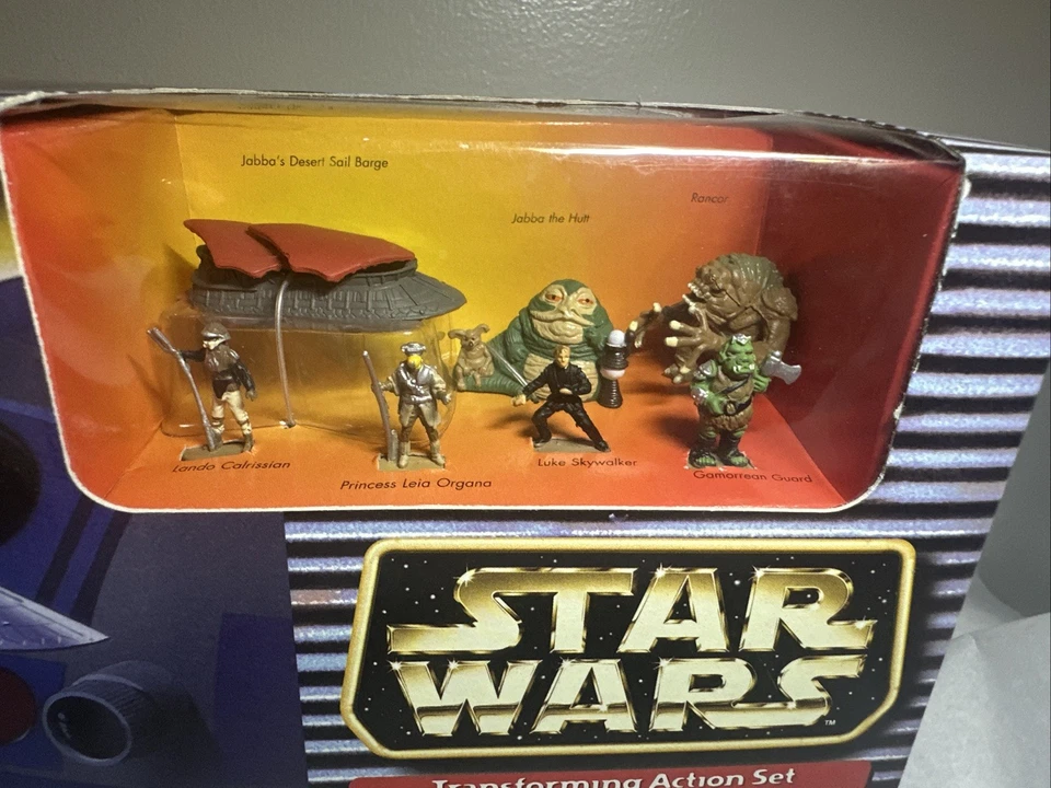 Micro Machines 65813 R2-D2/Jabba's Palace 1997 juego de acción transformadora nuevo en caja Foto 4 de 4