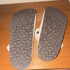 Birkenstock Men’s White Suede Slip-On Sandals Soft Footbed EU45 US12 — photo 7