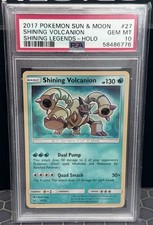 PSA 10 Shining Volcanion 27/73 Pokemon SM 2017 Shining Legends on eBay