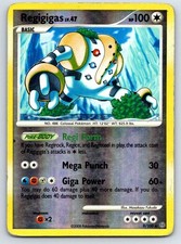 Regigigas 9/100 Rare Stormfront Pokemon Reverse Holo Heavily Played on eBay