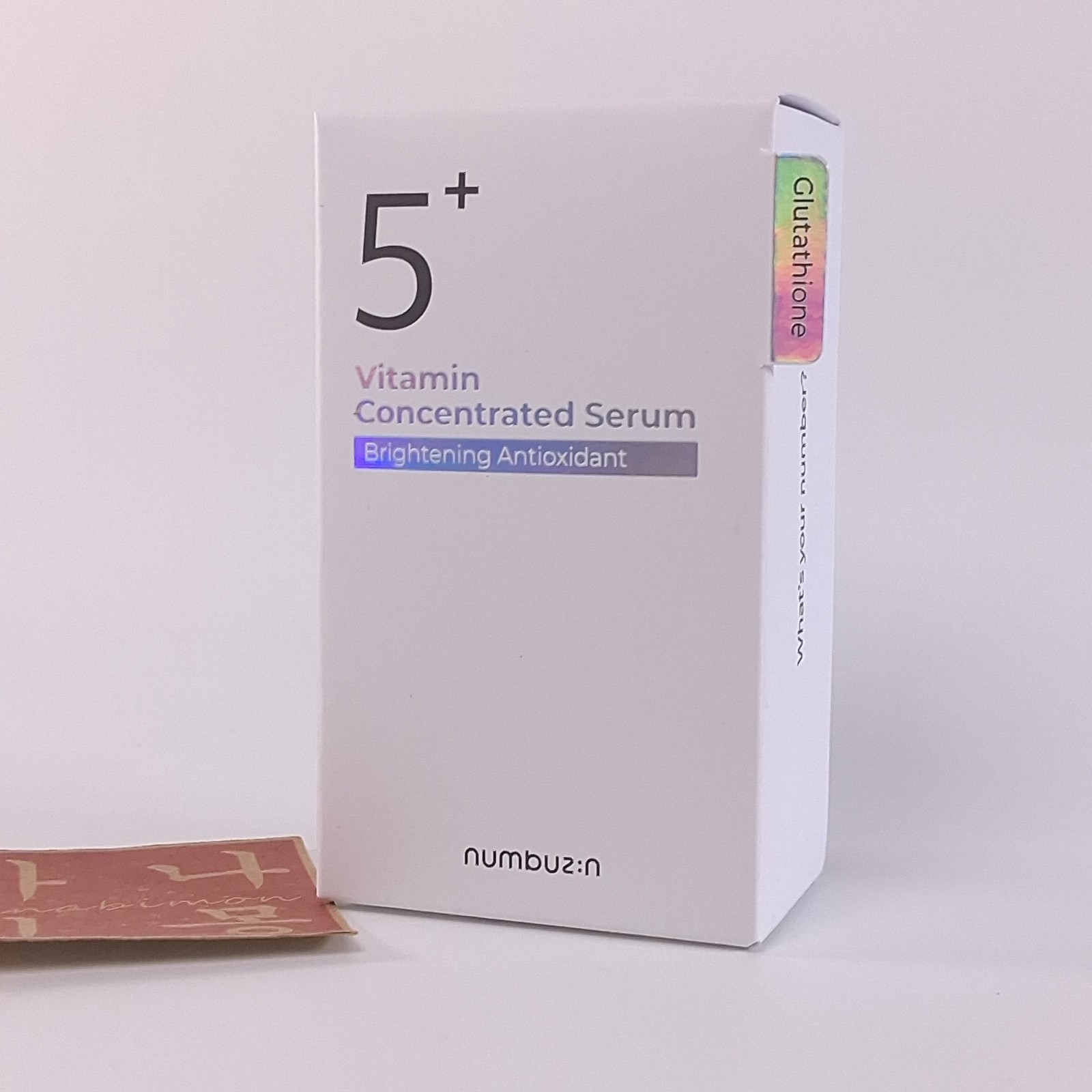 Sérum Numbuzin No 5 Corée glutathion vitamine sérum visage anti imperfections 30 ml