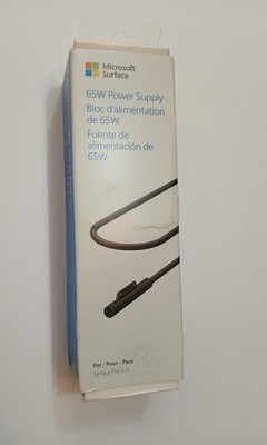 Microsoft Surface 65W Power Supply Charger for Surface Pro 3 Pro 4 Genuine New B