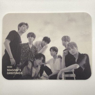 BTS 2020 Season s Greetings Official Photo Mouse Pad K-Pop Used