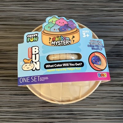Rainbow Mystery Dumpling Bun XXL, Dumplings Squishys Speelgoed met