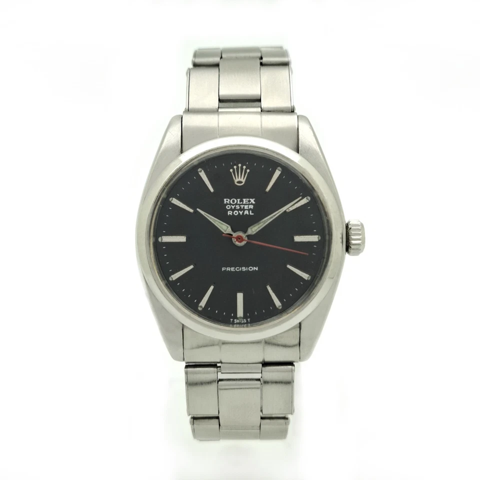 Rolex Oyster Precision Ref. 6426  Black Dial  1962 - Immagine 4 di 4