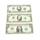 US Federal Reserve Notes Front to Back Ink Transfer Error Lot of 3 #C926-5 — photo 1