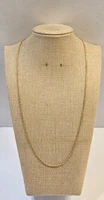 14K Solid Gold Rope Chain 20 Inch 5Mm Solid 14k Yellow Gold 20" Rope Chain Necklace