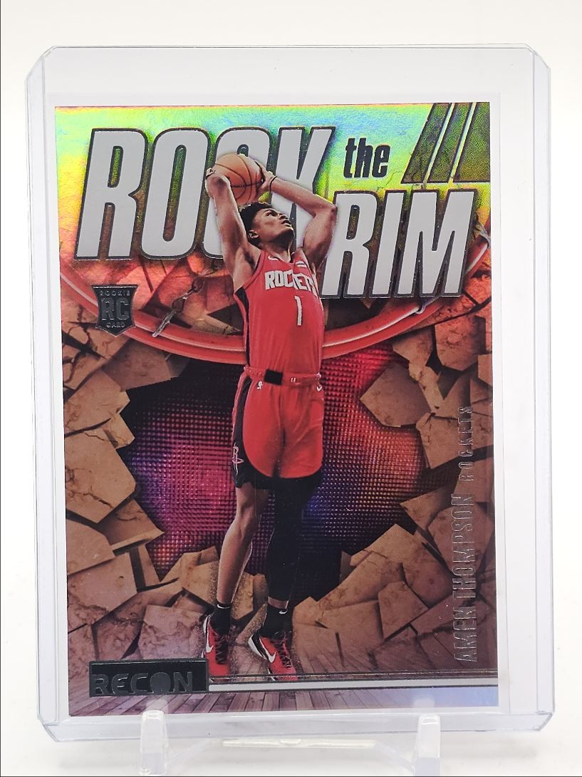AMEN THOMPSON 2023-24 RECON ROCK THE RIM ROOKIE BASKETBALL RC Q4128