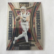 2024 Panini Select - Turbocharged Drake Maye #24 (RC)