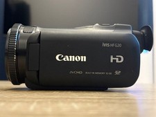 Canon iVIS HF G20 Black Camcorder Video Camera Full HD 10x Zoom touch panel Exc