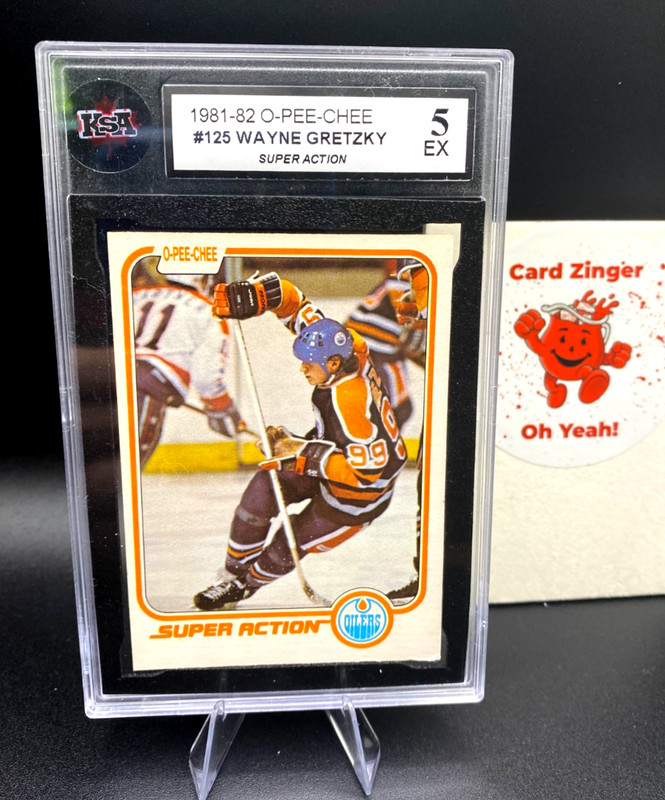1981-82 O-Pee-Chee - Wayne Gretzky Super Action #125 KSA 5