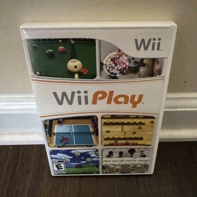 Nintendo Wii Play (Wii) Complete w/ Disc, Case & Manual E NTSC-U/C 2007
