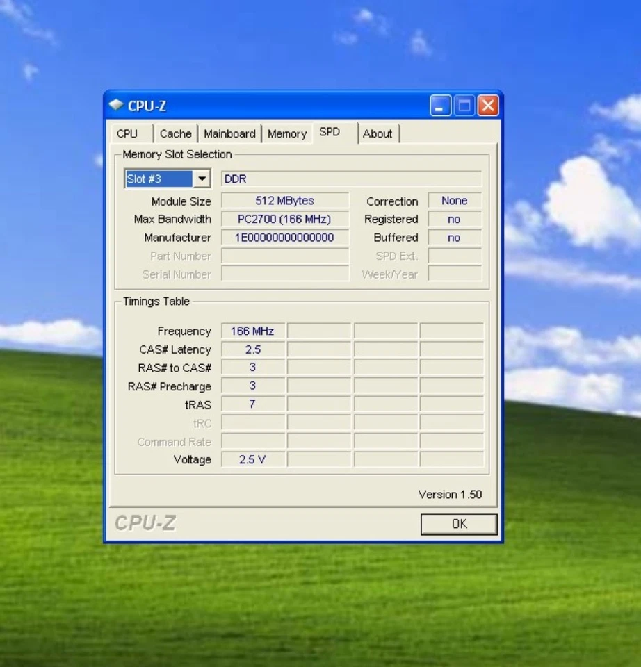 1GB 2x512MB PC-2700S ELPIDA 512MB PC-2700/333MHZ DDR-333 LAPTOP Ram Memory Kit - Image 2 of 3
