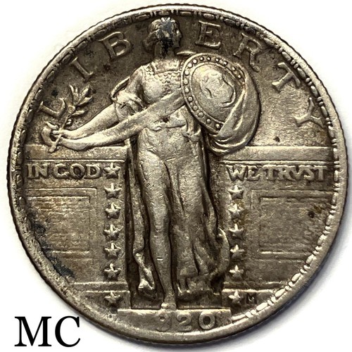 1920 Standing Liberty Quarter. Nice Strong Strike. Nice Head Detail. - Picture 1 of 3