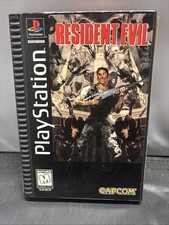 Resident Evil (Sony PlayStation 1, 1996) Long Box.