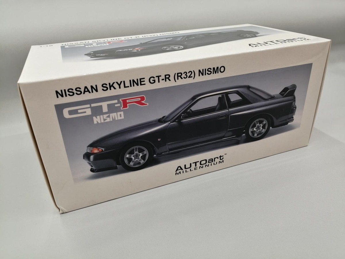 ミニカー Nissan Skyline GT-R (R32) Nismo 1:18 Autoart 1/18 Scale Nissan Skyline GT-R (R32) Nismo 77348