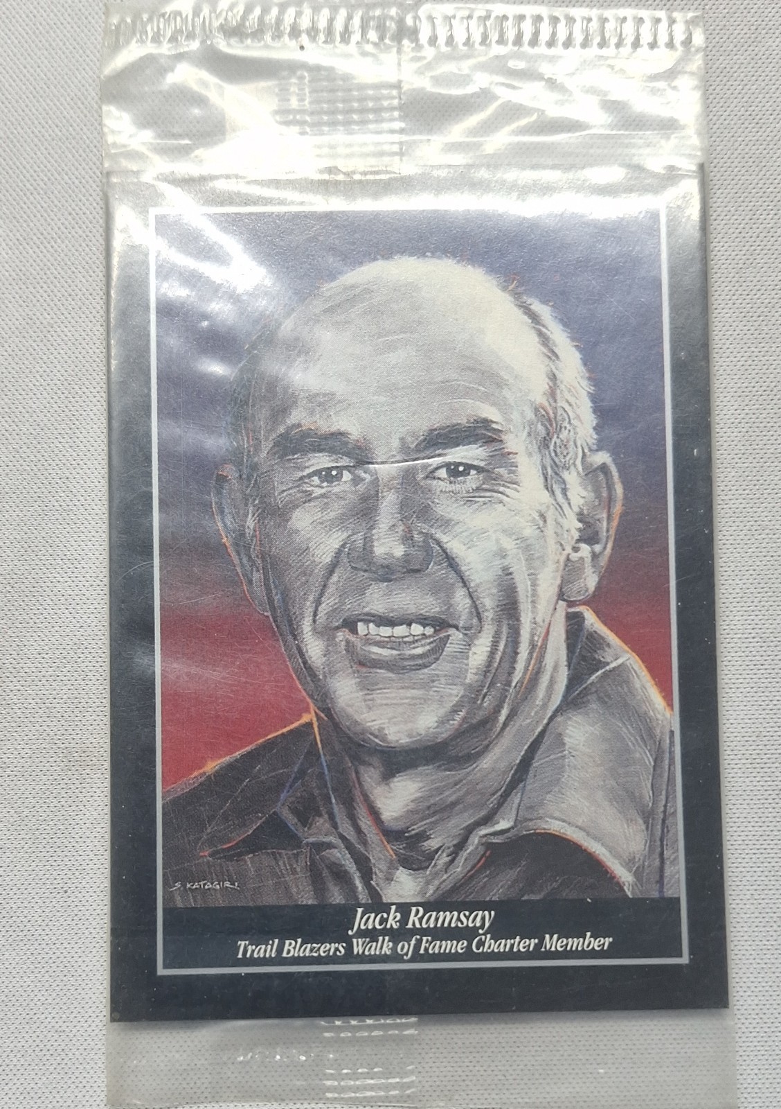 1993-94 Franz Portland Trail Blazers - Jack Ramsay #12 (RC)- Original Packaging