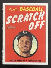 Nolan Arenado 2019 Topps Heritage 1970 Scratch-Offs Colorado Rockies #25