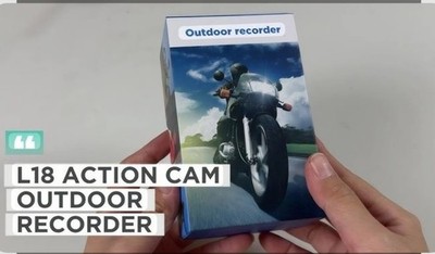Wireless Outdoor Sports Body Camera NEW Open Box Free Shipping