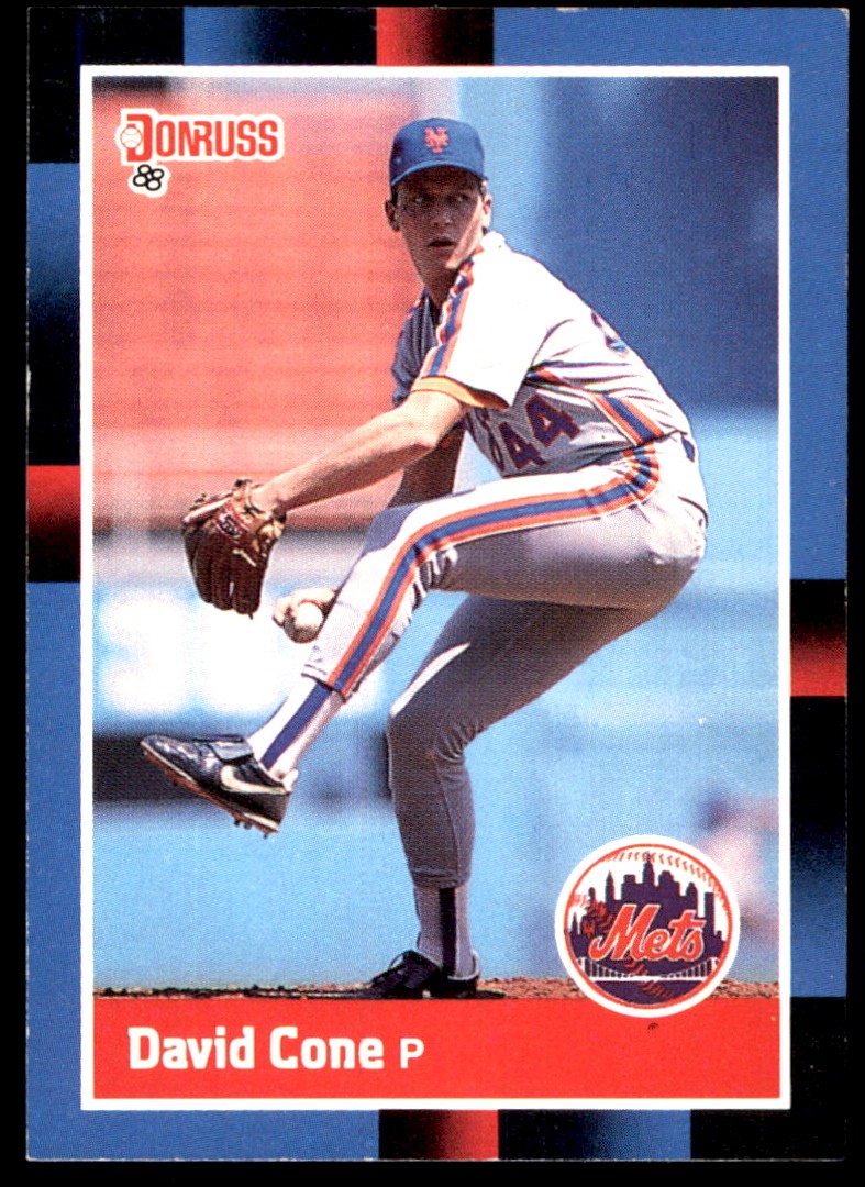 David Cone 1988 Donruss #653 New York Mets MLB READ FREE SHIPPING AutographDen