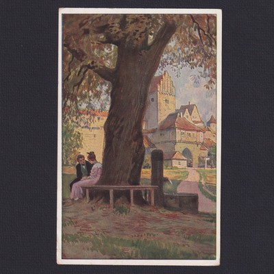 GERMANY, Postcard, Paul Hey, #29, 'Am Brunnen vor dem Tore'