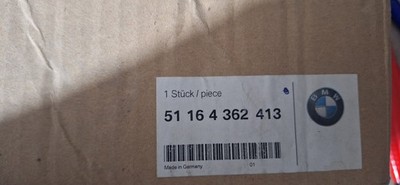 MIRROR GLASS WITH PAD ALKAR LEFT 51164362413 APO